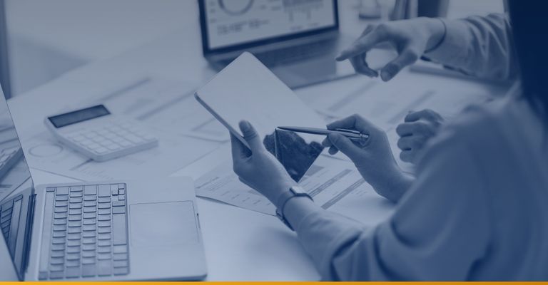 Online accounting and document exchange
